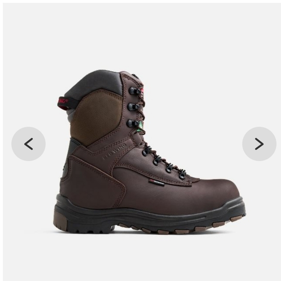 Red Wing Shoes King Toe Brown Leather Insulated Waterproof Safety Toe Boots 11 - Picture 1 of 15